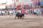 Las peñas Sant Joan y Amics del Bou disfrutan de la tarde taurina