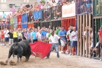 Las peñas Sant Joan y Amics del Bou disfrutan de la tarde taurina