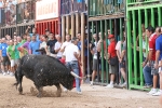 Las peñas Sant Joan y Amics del Bou disfrutan de la tarde taurina
