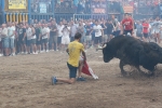 Las peñas Sant Joan y Amics del Bou disfrutan de la tarde taurina