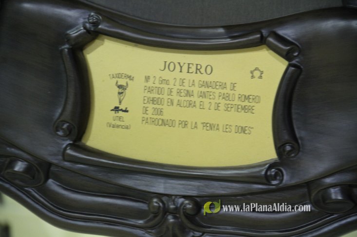 L'Alcora expone las cabezas de los toros Ratonero, Avión, Limonero y Naranjito