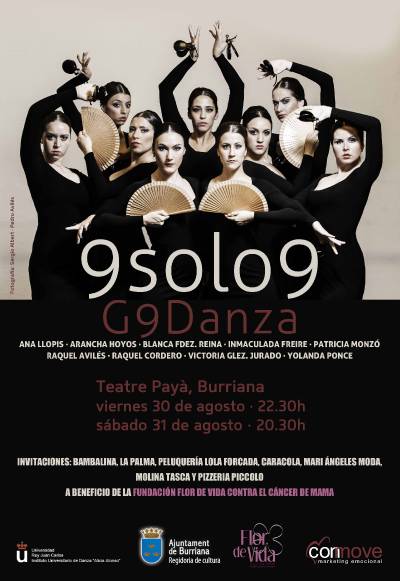 El Teatro Pay acoge maana el estreno nacional del espectculo de danza 9solo9