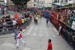 Burriana se estrena en los encierros de toros cerriles con un herido grave y once leves