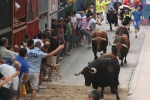 Burriana se estrena en los encierros de toros cerriles con un herido grave y once leves