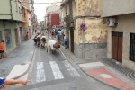 Burriana se estrena en los encierros de toros cerriles con un herido grave y once leves
