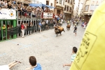 Burriana se estrena en los encierros de toros cerriles con un herido grave y once leves