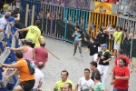 Burriana se estrena en los encierros de toros cerriles con un herido grave y once leves