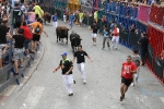 Burriana se estrena en los encierros de toros cerriles con un herido grave y once leves