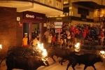 Multitudinario encierro de toros embolados