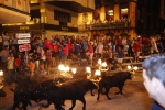 Multitudinario encierro de toros embolados