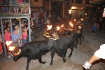 Multitudinario encierro de toros embolados