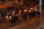 Multitudinario encierro de toros embolados