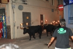Multitudinario encierro de toros embolados