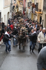 60.000 kilos de leña para la hoguera de Sant Antoni de Borriol