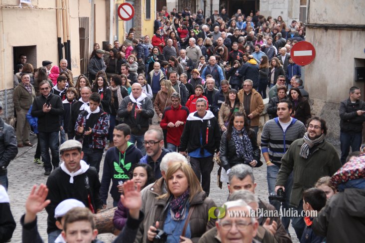 60.000 kilos de leña para la hoguera de Sant Antoni de Borriol