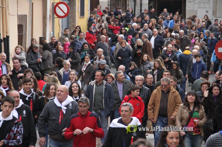 60.000 kilos de leña para la hoguera de Sant Antoni de Borriol