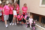 Medio millar de personas participan en la II marcha rosa a beneficio de la investigacion contra el cáncer de mama