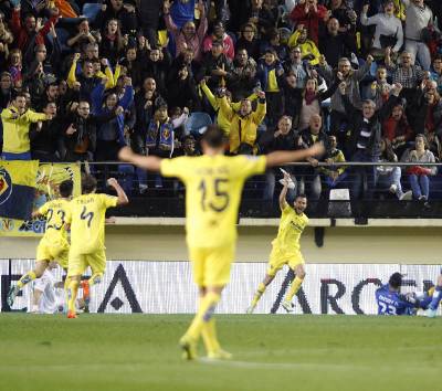 Victoria agnica del Villarreal CF ante el Getafe (2-1)