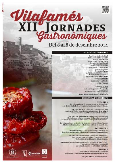 La presencia de Barrera y Salas, apuesta principal de la XII edición de las Jornadas Gastronómicas