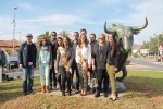La Vall d'Uixó rinde homenaje a la afición taurina con la escultura de un toro bravo