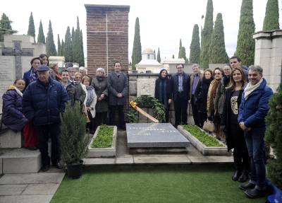 El PP de Vila-real le rinde sincero homenaje a Francisco Trrega en el aniversario de su fallecimiento