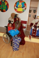 El CEE Pla d'Hortolans recibió a los Reyes Magos