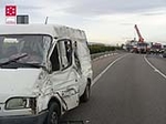 La N-340 se cobra otras tres vidas en un accidente múltiple entre camiones y vehículos