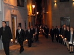 La Vall abre la Semana Santa con la procesión de los Dolores 