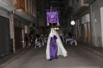 El paso de la Santa Faz procesionó el domingo por la noche