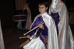 El paso de la Santa Faz procesionó el domingo por la noche