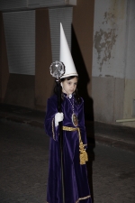 El paso de la Santa Faz procesionó el domingo por la noche