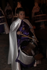 El paso de la Santa Faz procesionó el domingo por la noche