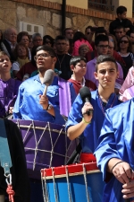 1200 bombos participan en la Trencà de l'hora