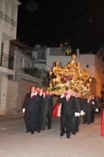 La Vall d'Uixó celebró la procesión del Santo Entierro