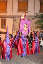 La Vall d'Uixó celebró la procesión del Santo Entierro