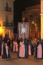 La Vall d'Uixó celebró la procesión del Santo Entierro