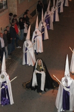 La Vall d'Uixó celebró la procesión del Santo Entierro