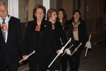 Participativo desfile procesional del Santo Entierro en Les Alqueries