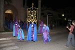 Participativo desfile procesional del Santo Entierro en Les Alqueries
