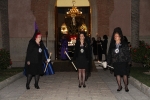 Participativo desfile procesional del Santo Entierro en Les Alqueries