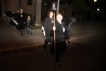 Participativo desfile procesional del Santo Entierro en Les Alqueries
