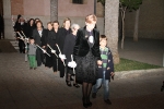 Participativo desfile procesional del Santo Entierro en Les Alqueries