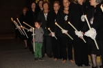 Participativo desfile procesional del Santo Entierro en Les Alqueries