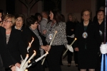 Participativo desfile procesional del Santo Entierro en Les Alqueries