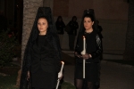Participativo desfile procesional del Santo Entierro en Les Alqueries