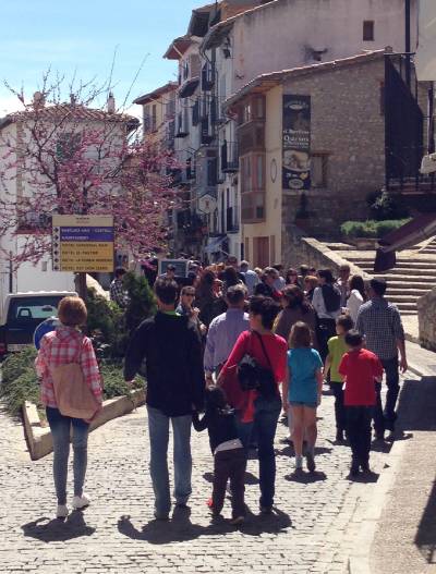 Morella registra buenos indicadores tursticos en Semana Santa