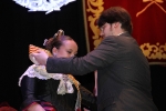 Paula Rico recibe la  banda de Reina de las fiestas de Vila-real