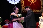 Paula Rico recibe la  banda de Reina de las fiestas de Vila-real