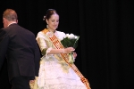 Paula Rico recibe la  banda de Reina de las fiestas de Vila-real