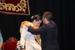 Paula Rico recibe la  banda de Reina de las fiestas de Vila-real